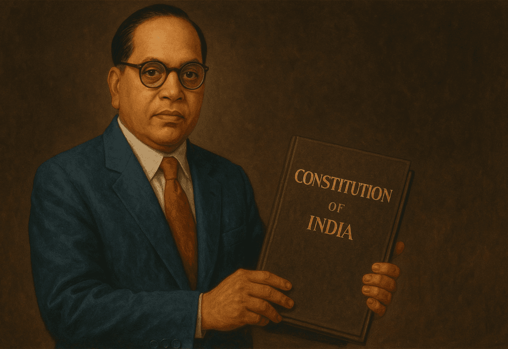ambedkar education constitution of india